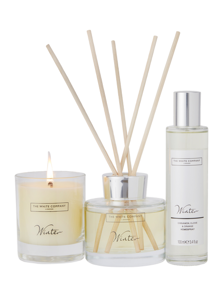 The White Company Winter Large Home Scenting Gift Set, White