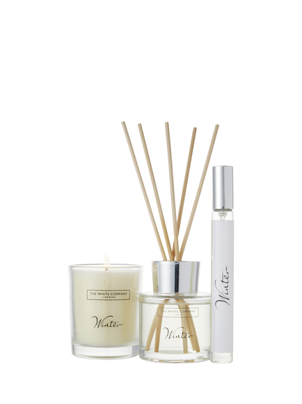 The White Company Winter Mini Home Scenting Gift Set, White
