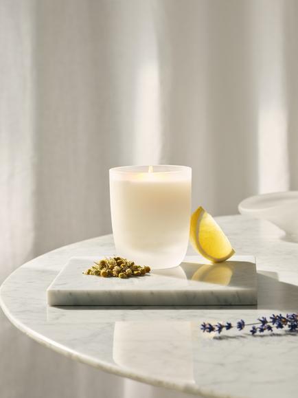 The White Company Spa Sleep Candle, 270g - view 2, White