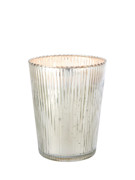 The White Company Winter Mercury Two Wick Candle, 700g, White
