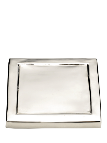 The White Company Premium Diffuser Plate, Silver, Silver