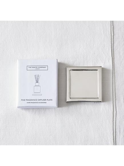 The White Company Premium Diffuser Plate, Silver - view 2, Silver