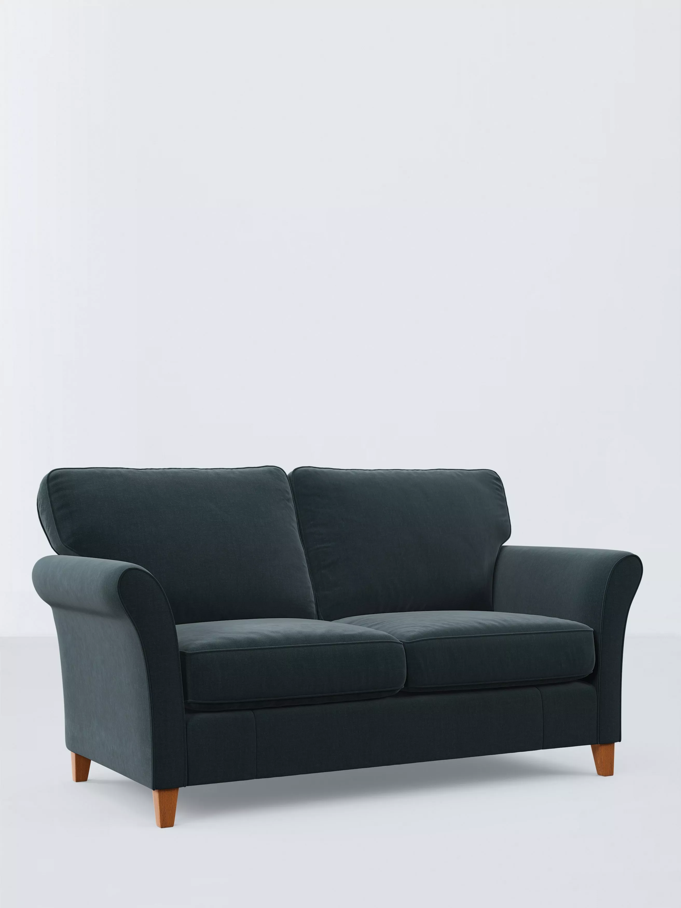 John Lewis Isla Large 3 Seater Sofa, Light Leg, Easy Clean Soft Chenille Tea