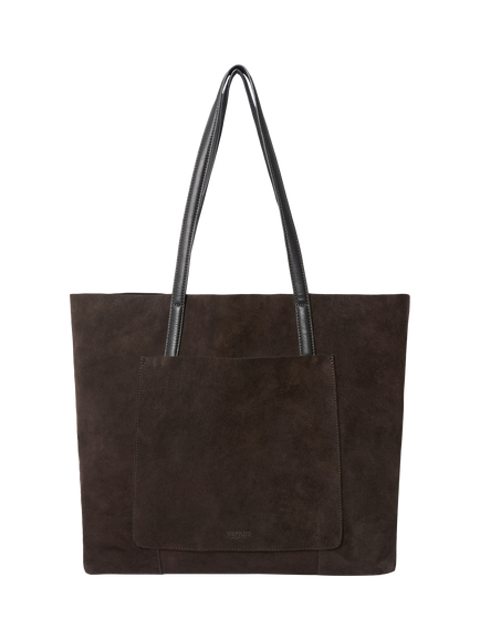 OSPREY LONDON Montana Tote Bag, Chocolate, Chocolate