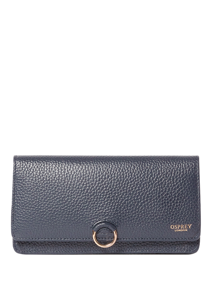 OSPREY LONDON Harper Matinee Purse, Navy, Navy