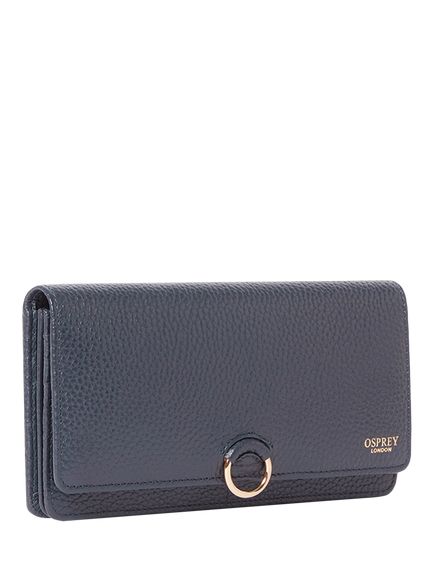 OSPREY LONDON Harper Matinee Purse, Navy - view 2, Navy