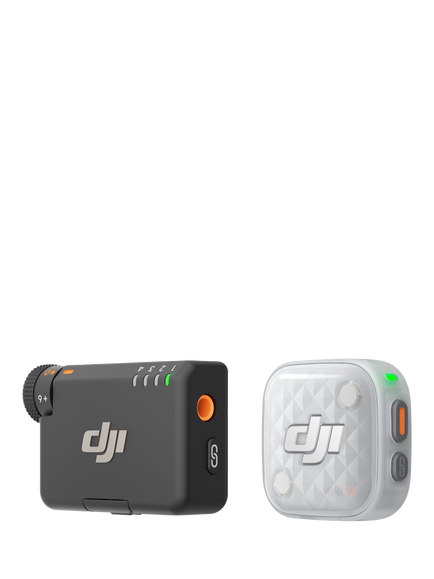 DJI Mic Mini 2S Wireless Microphone (1 TX & 1 RX), Black, Black