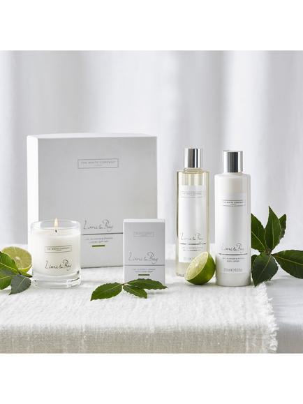 The White Company Lime and Bay Luxury Fragrance Gift Set - view 2, White