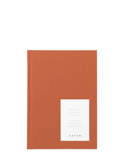 NOTEM EVEN Weekly Journal, Sienna, Multi