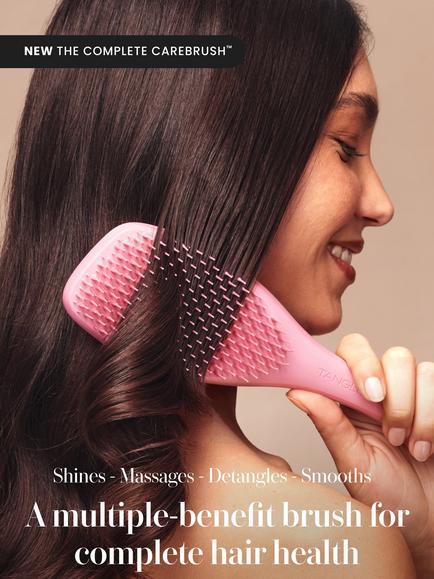Tangle Teezer Complete Carebrush Straight/Wavy Hair, Satin Rose - view 2, Satin Rose