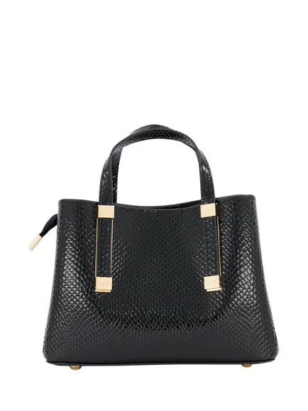 Dune London Dinkydorry Synthetic Handbag, Black - view 2, Black-synthetic