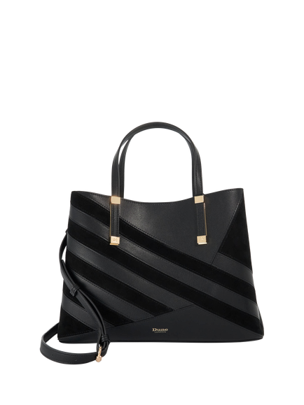 Dune London Dorry Grab Bag, Black, Black-synthetic