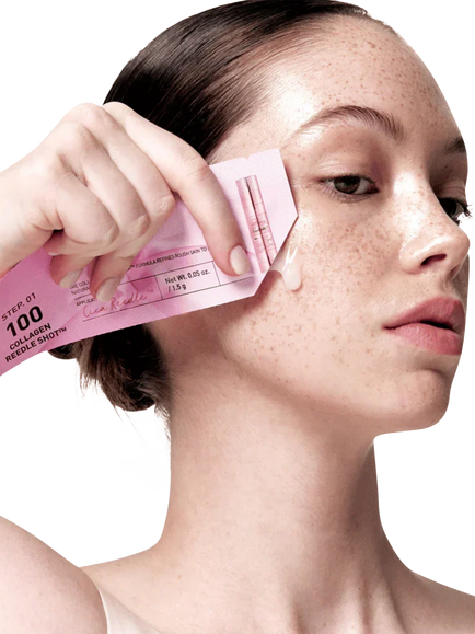 VT Cosmetics Collagen Reedle Shot 100 2-Step Hydrogel  Facial Mask, x 1 - view 2, Clear