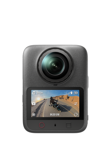 DJI Osmo 360 II Action Camera, 8K, 120MP, 360° Recording, Adventure Combo, Black, Black