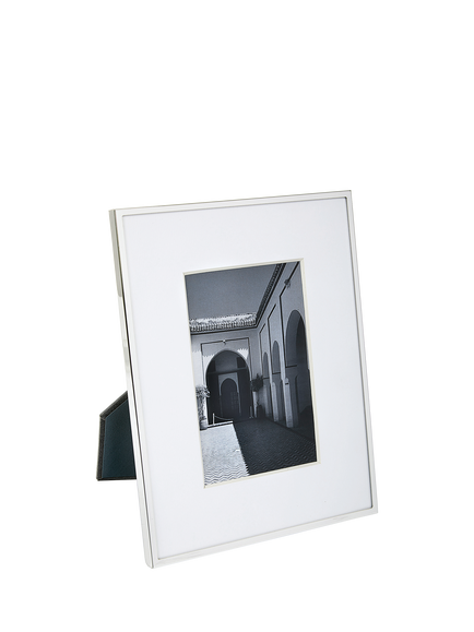 The White Company Fine Silver Plated Photo Frame, 4 x 6" (10 x 15cm), Silver