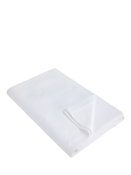 The White Company Mason Bedspread, White, White