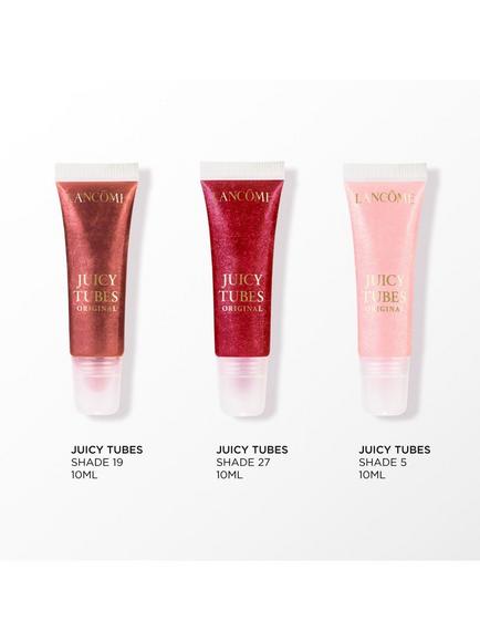 Lancôme Trio Juicy Tube Mini Gift Hydrating Lip Gloss Makeup Christmas Set - view 2, Clear