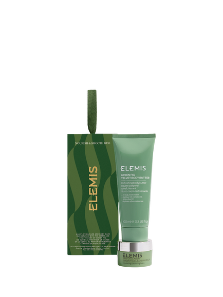 Elemis Nourish & Smooth Duo Ornament Skincare Gift Set, White