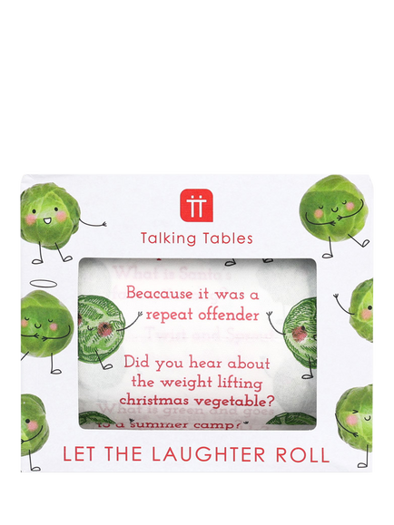 Talking Tables Festive Sprout Novelty Toilet Paper Roll, 200 Sheets, Multi Multi