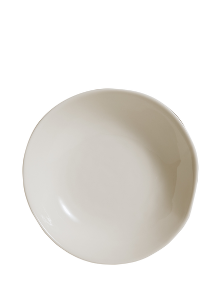 The White Company Burnham Porcelain Pasta Bowl, 21cm, White - view 2, White