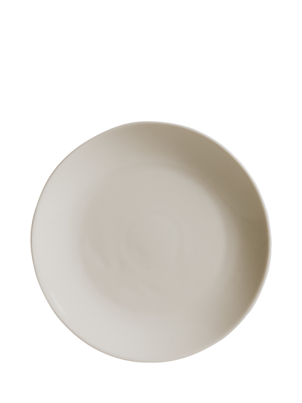 The White Company Burnham Porcelain Side Plate, 20cm, White - view 2, White