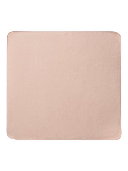 The White Company Organic Cotton Bunny Hooded Towel, Pink - view 2, Pink