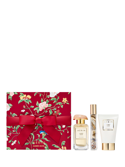 AERIN Amber Musk Eau de Parfum 50ml Holiday Fragrance Gift Set, 