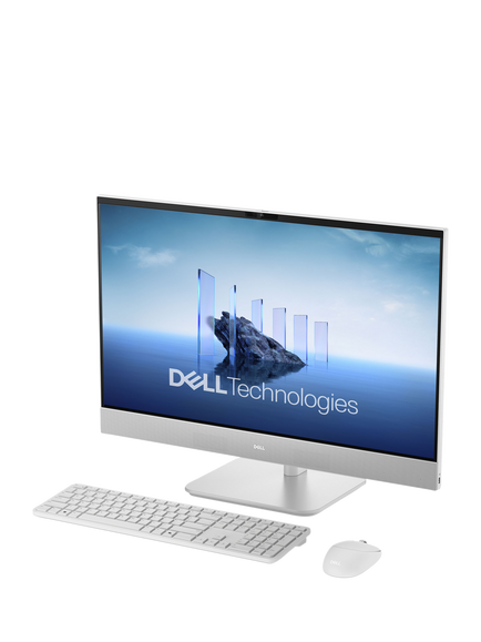 Dell 27 EC27260 All-in-One Desktop PC, Intel Core Ultra 7 Processor, 16GB RAM, 1TB SSD, 27” Full HD, Light Ash - view 2, Light Ash
