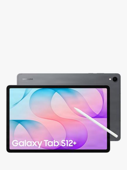Samsung Galaxy Tab S12+ Tablet with Bluetooth S Pen, Android, 12GB RAM, Galaxy AI, Wi-Fi, 12.6", Grey