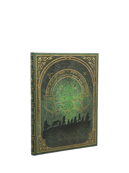 Paperblanks Lord of the Rings Power of Fellowship Lined Journal, Green Mid