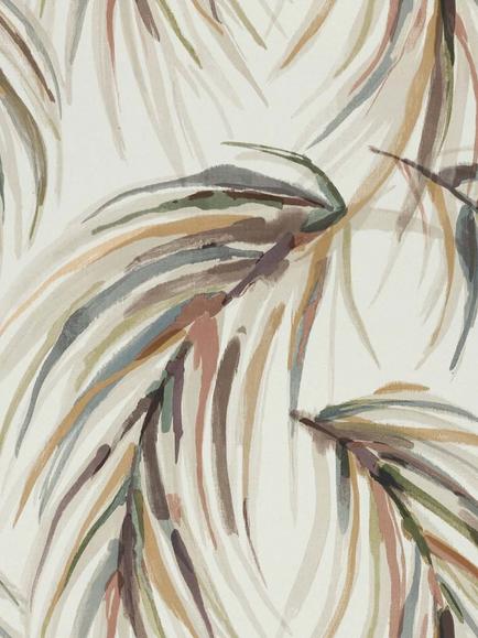 Harlequin Alvaro Wallpaper, Rosewood/Plum/Olive