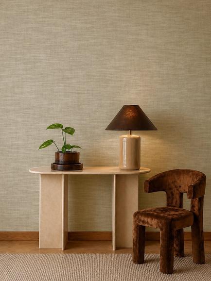 Harlequin Mineral Wallpaper - view 2, Clay