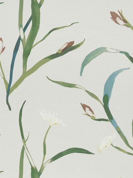 Harlequin Saona Wallpaper, Forest/Terracotta