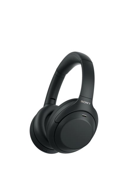Sony WH-1000XM4C Noise Cancelling Wireless Bluetooth High Resolution Audio Over-Ear Headphones with Mic/Remote, Black