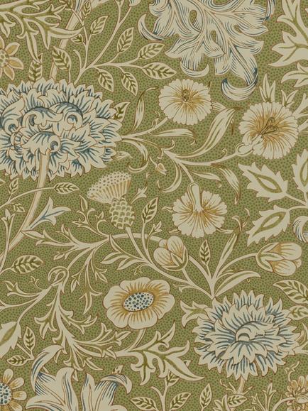 Morris & Co. Double Bough Wallpaper, Gooseberry