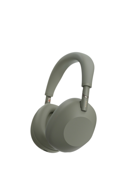 Sony WH-1000XM6 Noise Cancelling Wireless Bluetooth High Resolution Audio Over-Ear Headphones with Mic/Remote, Olive Green, Olive Green