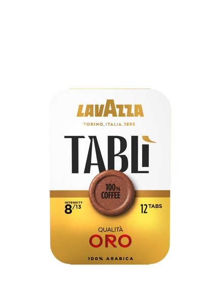 Lavazza Tabli Coffee Tabs, Oro, Pack of 12, Gold