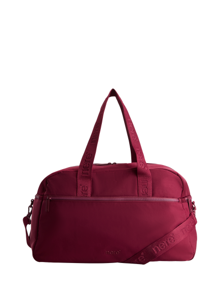 Nere Bondi Nylon Carry On Travel Bag, Cherry