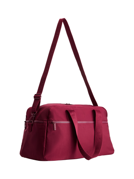 Nere Bondi Nylon Carry On Travel Bag - view 2, Cherry