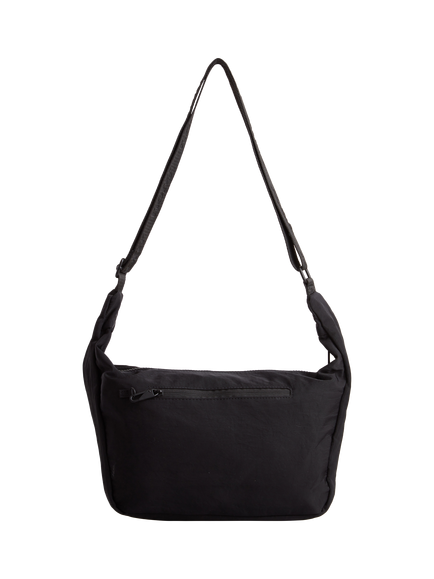 Nere Bondi Nylon Crossbody Bag, Black, Black