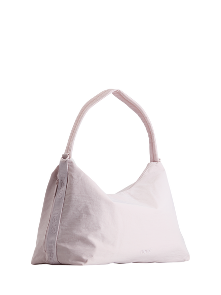 Nere Bondi Nylon Relaxed Hobo Bag, Pink - view 2, Pink