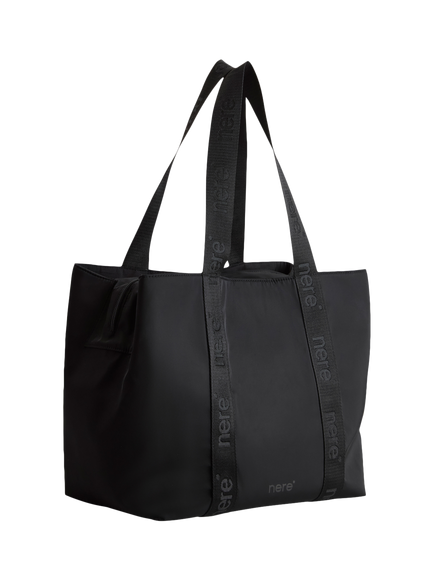 Nere Seeker Large Tote Bag, Black, Black