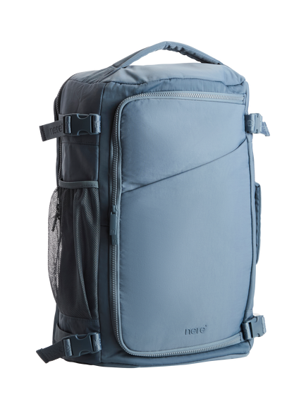 Nere Bondi Nylon Large Backpack, Slate