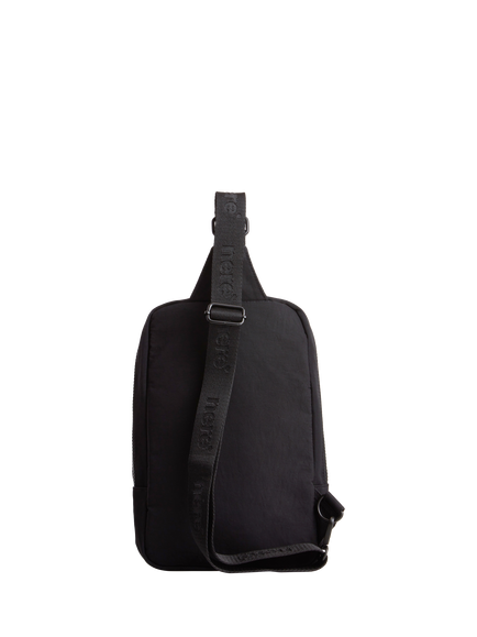 Nere Bondi Nylon Sling Backpack - view 2, Black