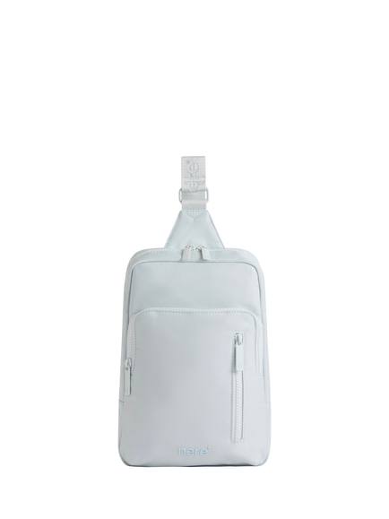 Nere Bondi Nylon Sling Backpack, Pebble