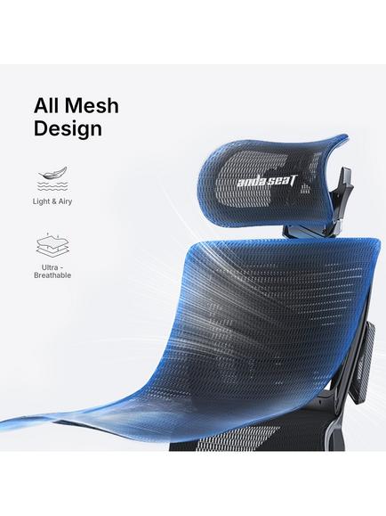 anda seaT X-Air Mega Mesh Gaming Chair, Black - view 2, Black