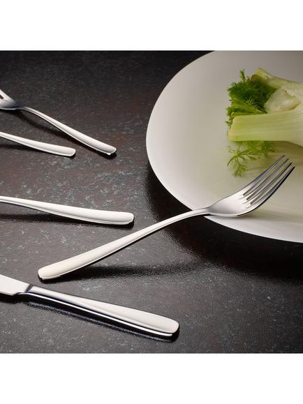 Villeroy & Boch Liam Stainless Steel Cutlery Set, 30 Piece/6 Place Settings - view 2, Silver