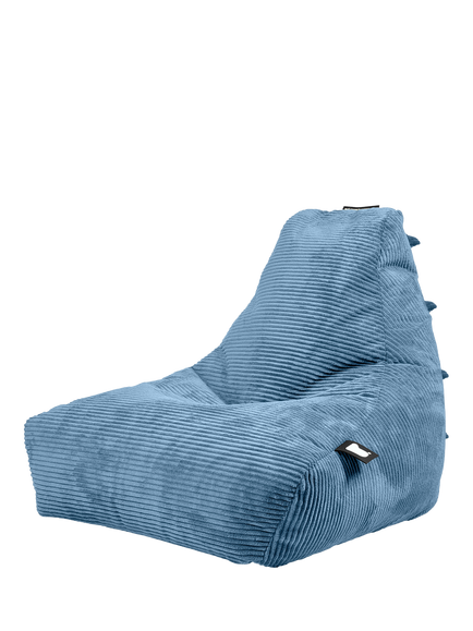Extreme Lounging Kids' Dinosaur Cord Mini Bean Bag, Navy Blue, Navy Blue