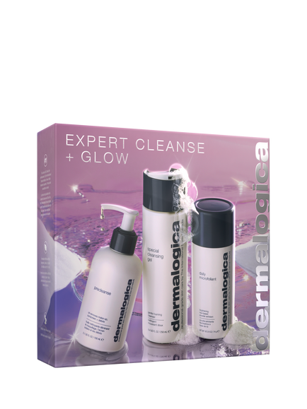 Dermalogica Expert Cleanse + Glow Skincare Gift Set, Clear Clear