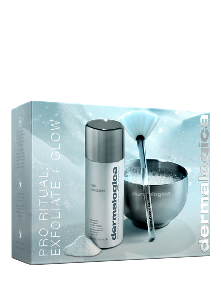 Dermalogica Pro Ritual Exfoliate + Glow Skincare Gift Set, Clear Clear